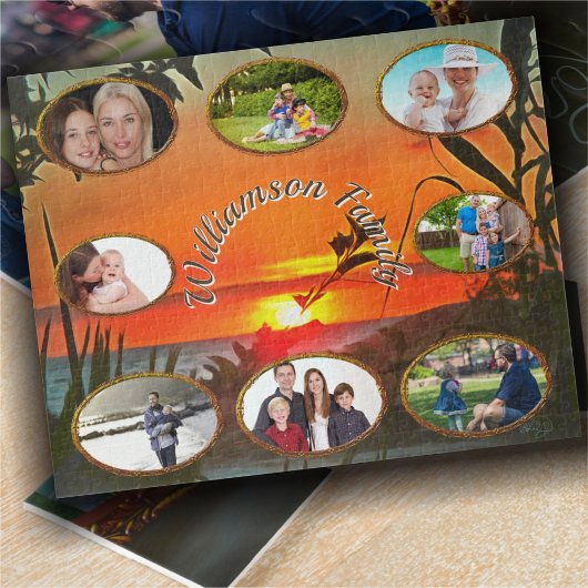 El Rio Pitillal Family Photo Collage 2009 Puzzle