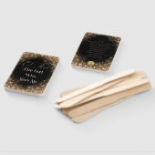 El Roi (schwarz/gold) Fächer (Non-assembled)