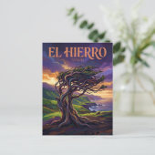 El Sabinar Spanien Postkarte (Stehend Vorderseite)