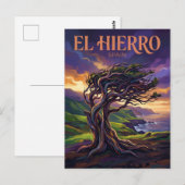 El Sabinar Spanien Postkarte (Vorne/Hinten)