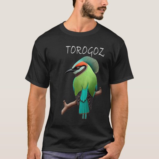 El Salvador and Cultural Beauty Torogoz T-Shirt (Vorderseite)
