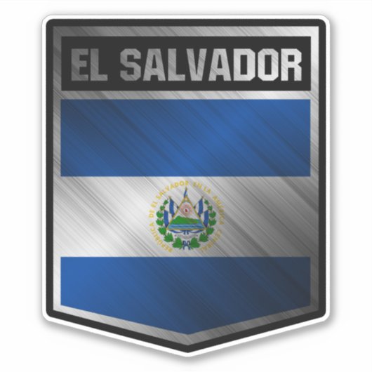 El Salvador Aufkleber (Vorderseite)