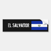 El Salvador Autoaufkleber (Vorne)