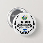 El Salvador Button (Vorne & Hinten)