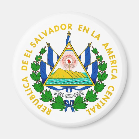 El Salvador COA Magnet (Vorne)