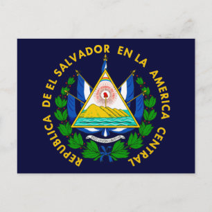 El Salvador COA Postkarte