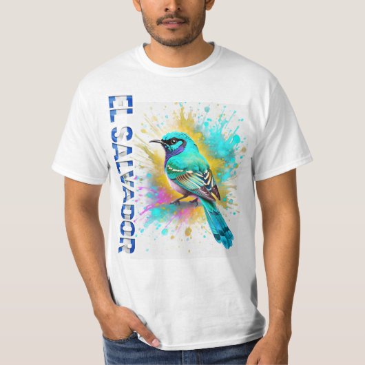 EL SALVADOR COLIBRI T-Shirt (Vorderseite)