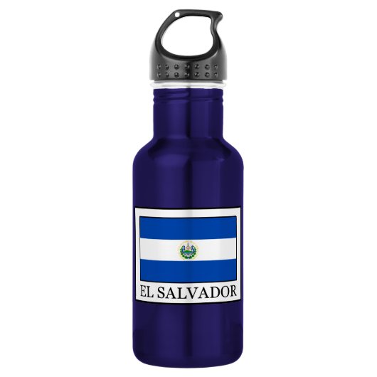 El Salvador Edelstahlflasche (Vorderseite)