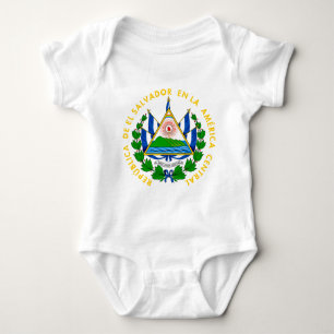 el salvador Emblem Baby Strampler
