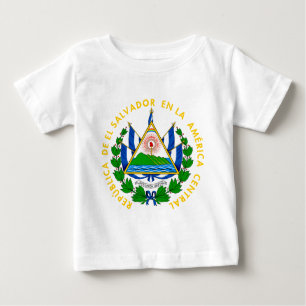 el salvador Emblem Baby T-shirt