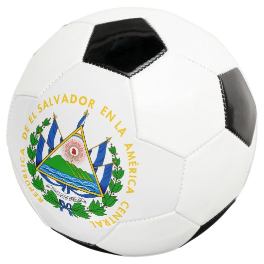 el salvador Emblem Fußball (Dreiviertel)
