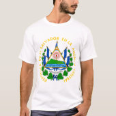 el salvador Emblem T-Shirt (Vorderseite)