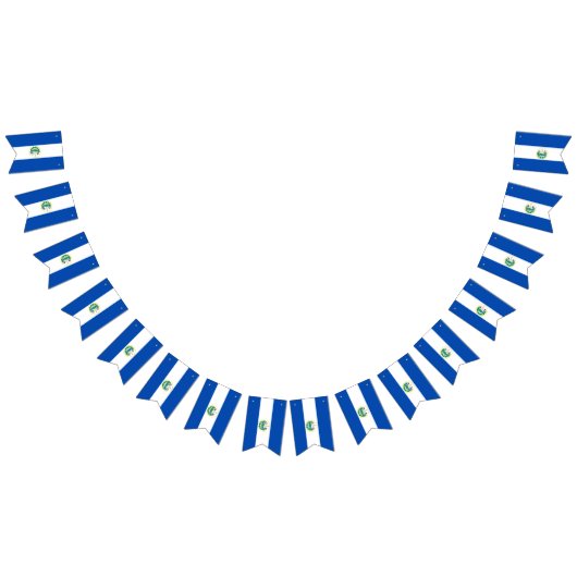 El Salvador Fahnenammer Wimpelkette (Alle)