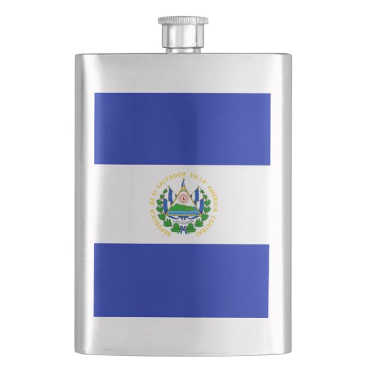 El Salvador Flachmann (Vorderseite)