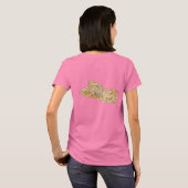 El Salvador Flag and Map dk T - Shirt (Schwarz voll)