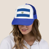 El Salvador Flag Hat Truckerkappe (Beispiel)