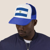 El Salvador Flag Hat Truckerkappe (Beispiel)