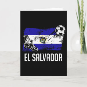 El Salvador Flag Jersey salvadorianische Fußballma Karte