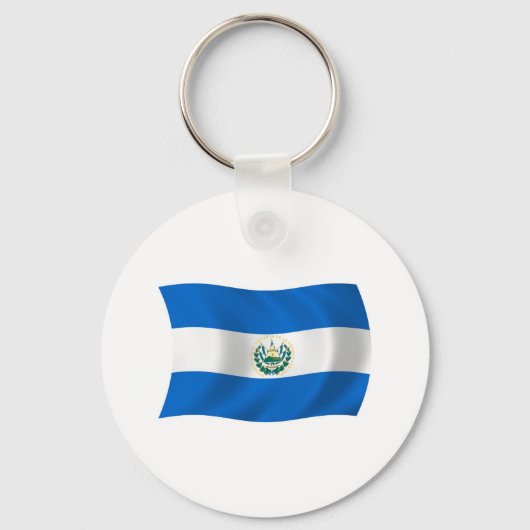 El Salvador Flag Schlüsselanhänger (Vorderseite)