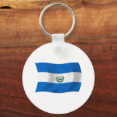 El Salvador Flag Schlüsselanhänger (Vorderseite)