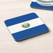 El Salvador Flag Untersetzer (Linke Seite)