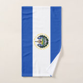 El Salvador Flagge Badhandtuch Set (Handtuch)