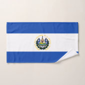 El Salvador Flagge Badhandtuch Set (Handtuch)