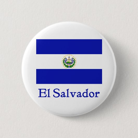 El Salvador Flagge Button (Vorderseite)