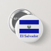 El Salvador Flagge Button (Vorne & Hinten)