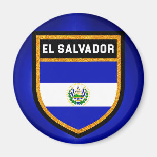 El Salvador Flagge Magnet