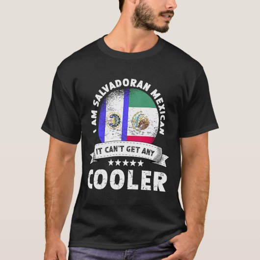 El Salvador Flagge Mexiko Erwachsener Patriot Coun T-Shirt (Vorderseite)