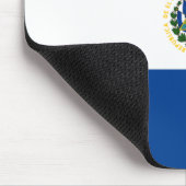 El Salvador Flagge Mousepad (Ecke)