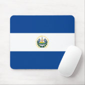 El Salvador Flagge Mousepad (Mit Mouse)