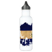 El Salvador Flagge Trinkflasche (Links)