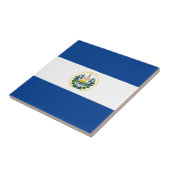 El Salvador Flaggen-Keramik-Fliese Fliese (Seite)