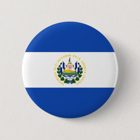El Salvador Flaggen-Knopf Button (Vorderseite)