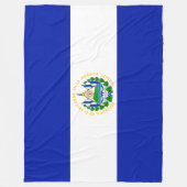 El Salvador Fleecedecke (Vorderseite)