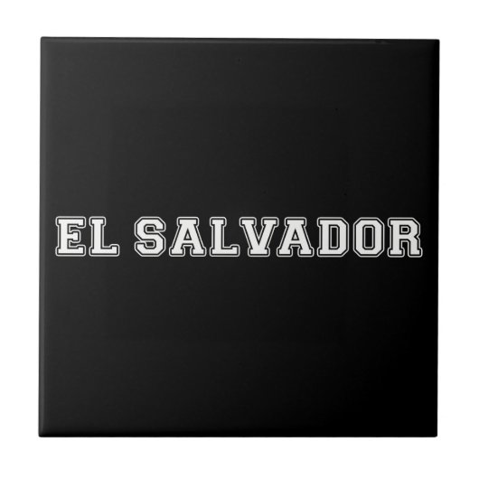 El Salvador Fliese (Vorderseite)