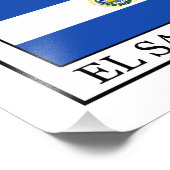El Salvador Fotodruck (Ecke)