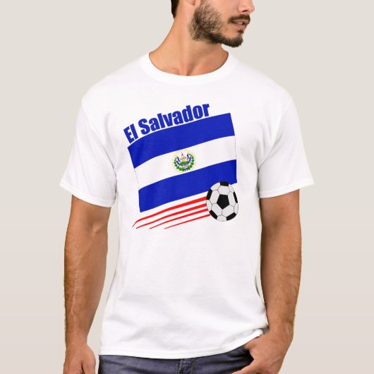 El Salvador Fußball-Team T-Shirt (Vorderseite)