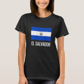 El Salvador Fútbol Flag Pocket Soccer Fan T-Shirt (Vorderseite)