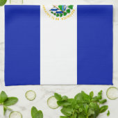 El Salvador Geschirrtuch (Gefaltet)