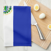 El Salvador Geschirrtuch (Viertel Falte)