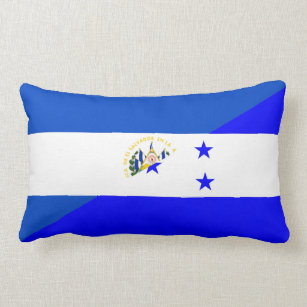 El Salvador Honduras halbes Flaggen-Landsymbol Lendenkissen
