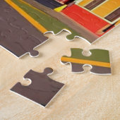 El Salvador | Izalco Travel Vintag Retro Puzzle (Seite)