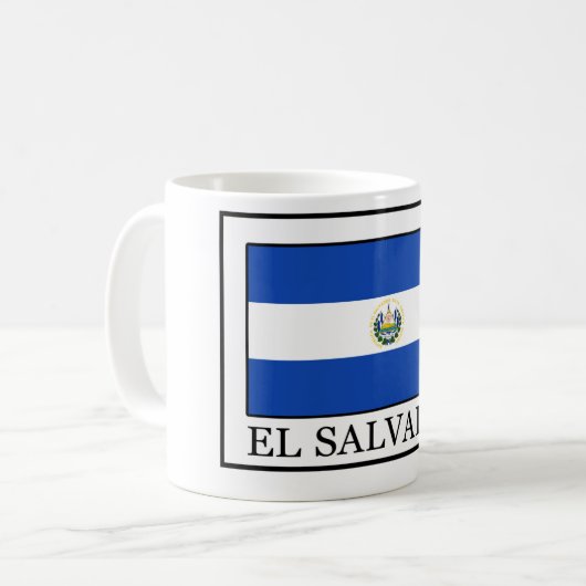 El Salvador Kaffeetasse (Vorderseite Links)