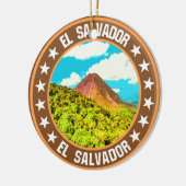 El Salvador Keramik Ornament (Links)
