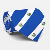 El Salvador Krawatte, Mode Salvador Flag, Wirtscha Krawatte (Gerollt)