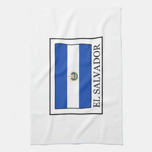 El Salvador Küchentuch (Vertikal)