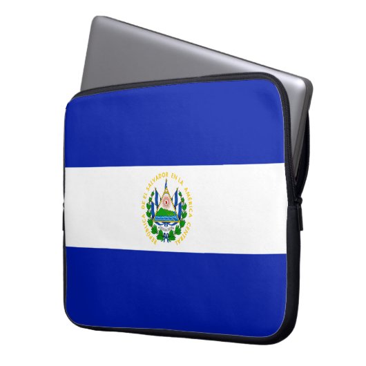 El Salvador Laptopschutzhülle (Vorderseite Links)